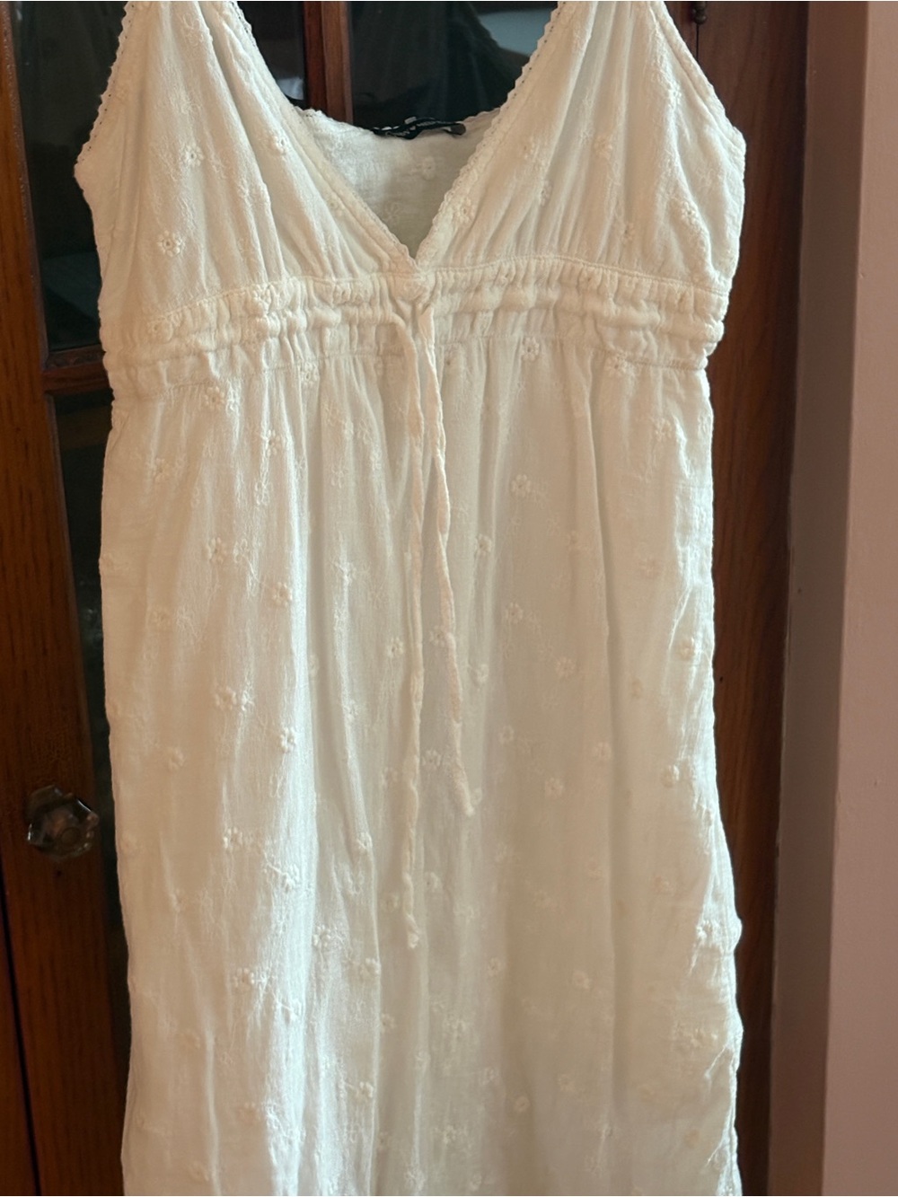 Brandy Melville Cream Mini Dress
